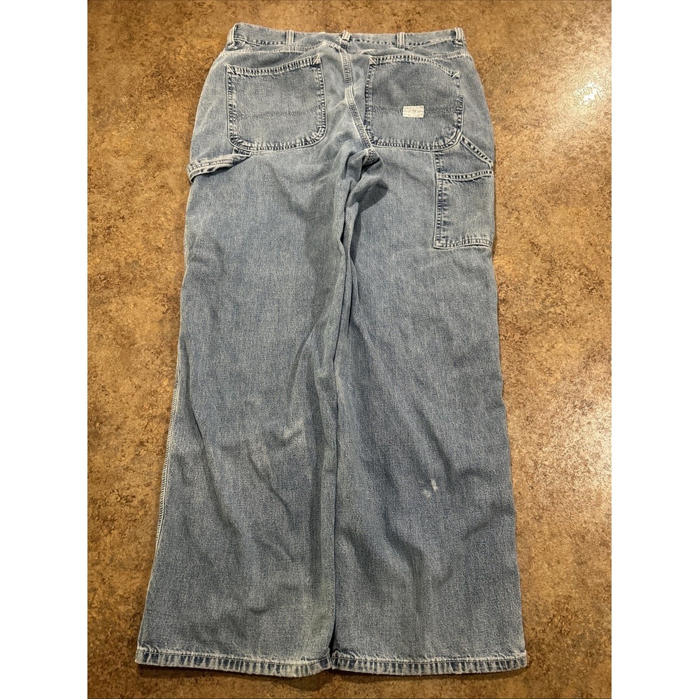 Vintage Y2k Gap Carpenter Jeans Baggy Size 36x29 Baggy Wide Leg